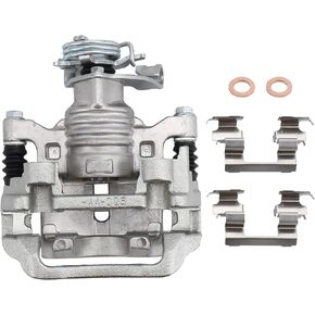 MAYASAF 18B4892 Rear Right Disc Brake Caliper Passenger Side Caliper Assembly for Chevy 2008-10 HHR/2004-12 Malibu/05-08 Cobalt, for Pontiac 07-09 G5/05-10 G6, for Saturn 07-09 Aura/04-07 Ion