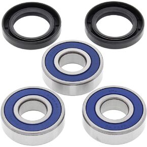 All Balls Racing Rear Wheel Bearing Kit 25-1677 Compatible with/Replacement for BMW F650GS K72 2009-2013, F700GS 2012-2016, F800GS 2006-2017, F800GT 2011, F800R 2005-2017