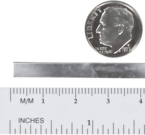 Bezel Wire .999 Fine Silver Flat 8mm x 26 gauge Qty=12-Inches in Saudi Arabia