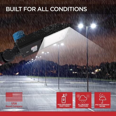 Next Gen IV 3CCT 150W Arm Direct Mount (DM) أسود مع مستشعر حركة 100-277vac in Kuwait