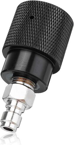 CO2 Refill Adapter Black Air Compressed Can Outlet/Refill Station Connector Kit in Saudi Arabia