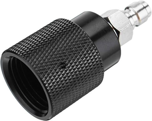 CO2 Refill Adapter Black Air Compressed Can Outlet/Refill Station Connector Kit in Saudi Arabia