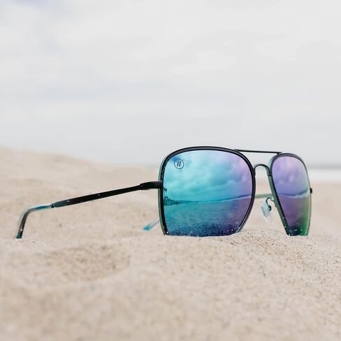 سلسلة نظارات Blenders A - نظارات شمسية مستقطبة بنمط Aviator - حماية 100% من الأشعة فوق البنفسجية - للرجال والنساء in Kuwait