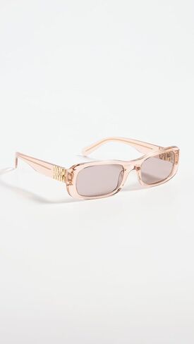 Miu Miu Women's MU 08ZS Rectangular Sunglasses in Saudi Arabia