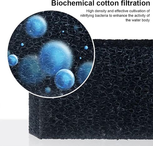 فلتر خزان الأسماك المعلق الخارجي XEOGUIYA، نظام ترشيح الشلال لخزان الأسماك بسعة 3-8 جالون in Kuwait