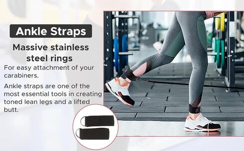 Picco Pilates Bar Kit with Resistance Bands, Exercise Bar with AB Roller,Squat,Glutes, Ankle Straps,at Home Workout Equipment in Saudi Arabia