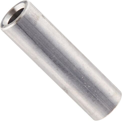 Small Parts 141406RSA Round Spacer, Aluminum, Plain Finish, #6 Screw Size, 1/4" OD, 0.14" ID, 7/8" Length (Pack of 25) in Saudi Arabia