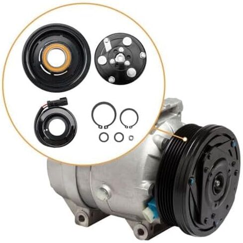 KAX Air Conditioning Compressors Clutch Kits A/C Compressor Clutch Kits for Dodge Ram 2500 1994 1995 1996 1997 1998 1999 2000 2001 2002 2003 2004 2005, Dodge Ram 3500 1994-2005 in Saudi Arabia