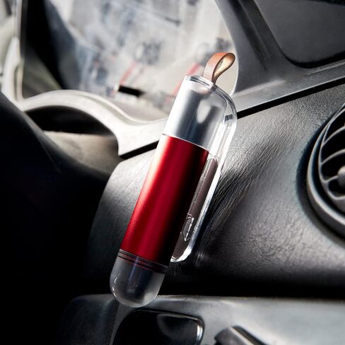 2-in-1 Car Window Breaker & Seat Belt Cutter - Emergency Car Escape/Safety Kit - Essential Car Accessories for Underwater, Fire Accidents (2, Red) in Saudi Arabia