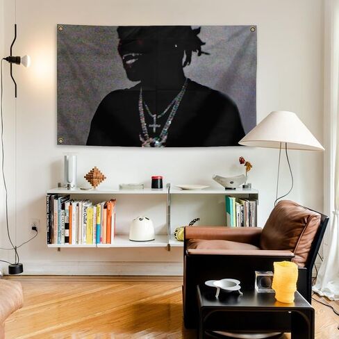 Generic Hip Hop Music Style Album Banner American Rap Ken Singer Cars-on Tapestry 3x5 Feet Retro Aesthetic Wall Decoration Girl and Boy Adolescent Dormitory Decoration in Saudi Arabia