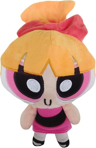 New 10 inch/25 cm Power Lovely Girl Plush Toys,Stuffed Toys Cartoon Character Plush Doll Gifts for Friends (Pink) in Saudi Arabia