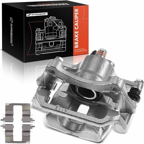 A-Premium Disc Brake Caliper Assembly with Bracket Compatible with Select Toyota Models - Highlander 2008 2009 2010 2011 2012 2013 - Rear Driver and Passenger Side, 2-PC Set in Saudi Arabia