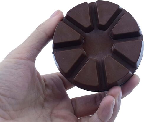 3 inch Copper Bond Polishing Puck for Concrete Terrazzo Floor, Set of 3 Grit 30, 3" Copper Resin Hybrid Bond Polishing Pad for Concrete Floor Grinding Machine in Saudi Arabia