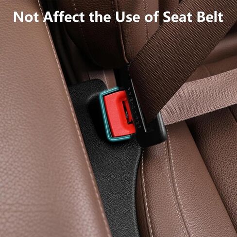 عبوتان من حشو فجوات مقعد السيارة، قابس فجوة مقعد السيارة العالمي لملء الفجوة بين المقعد ووحدة التحكم وإيقاف محفظة الهاتف المحمول ومفاتيح العملات المعدنية من السقوط باللون الأسود (أسود) in Kuwait