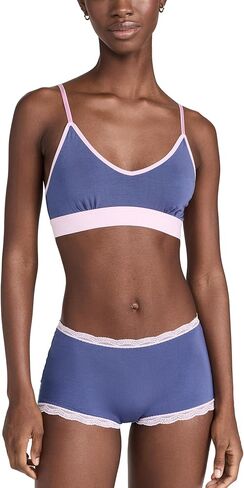 طقم حمالة صدر تي شيرت للسيدات Stripe & Stare ومجموعة محب in Kuwait