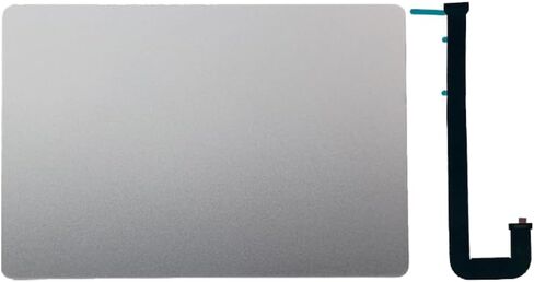 لوحة لمس جديدة مع كابل مرن بديل لجهاز MacBook Air 13.6 بوصة Retina M2 A2681 Trackpad 2022 Year (فضي) in Saudi Arabia