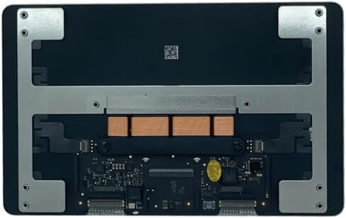 لوحة لمس جديدة مع كابل مرن بديل لجهاز MacBook Air 13.6 بوصة Retina M2 A2681 Trackpad 2022 Year (فضي) in Saudi Arabia