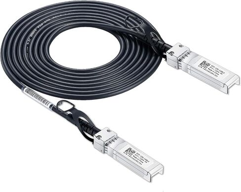SFP+ DAC Twinax Cable - SFP Patch Cable,10GBASE-CU Passive Direct Attach Copper SFP Cable for Cisco SFP-H10GB-CU2M,Ubiquiti UniFi UC-DAC-SFP+,Meraki,Fortinet,D-Link,5-Meter(16ft) in Saudi Arabia