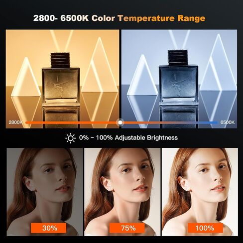 Godox ML60IIBi 70W LED Video Light Kit with 2X NP970 Lithium Battery, COB LED Monolight Bowens Mount Bi-Color 2700-6500k Photography Lighting AC/DC Power Support App Control for Studio Live Streaming in Saudi Arabia