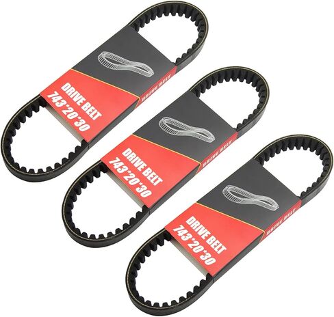 3 قطعة 743-20-30 حزام محرك عززت ل GY6 152QMI 157QMA 125cc 150cc الصينية اليابانية سكوتر الدراجة in Kuwait