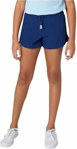 Eddie Bauer Youth Girl's 2 Pack UPF 30 Quick-Dry Lined Active Shorts in Saudi Arabia