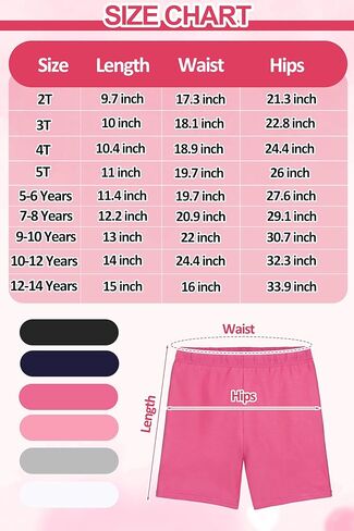 ريسينتا 6 قطع من شورتات الدراجات القطنية للفتيات، شورتات صيفية للرقص والجري، شورتات رياضية لعجلة العجلة، شورتات أمان لتحت الفساتين in Kuwait