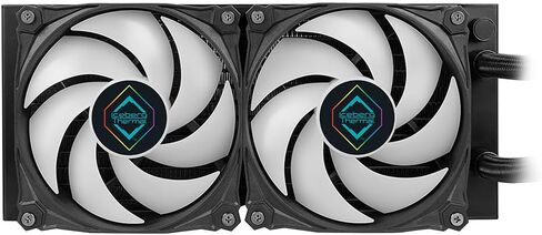 Iceberg Thermal IceFLOE Oasis 360mm AIO CPU Liquid Cooler - Close-Loop ARGB Gen 2 Water Cooler - 3 PWM RGB Case Fans - LGA 1700 / AM5 Ready in Saudi Arabia