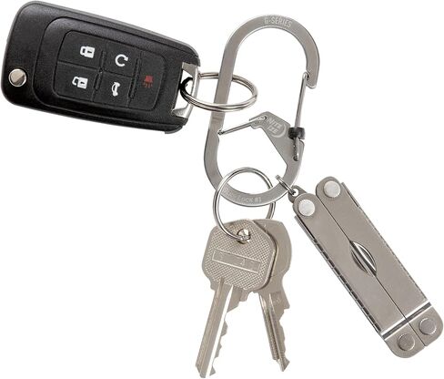Nite Ize G-Series SlideLock Dual Chamber Carabiner - Size 3 - Stainless Steel - 3 Count (3 Pack) in Saudi Arabia