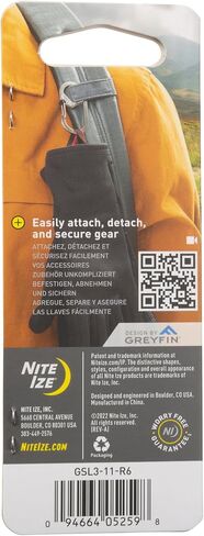 Nite Ize G-Series SlideLock Dual Chamber Carabiner - Size 3 - Stainless Steel - 3 Count (3 Pack) in Saudi Arabia