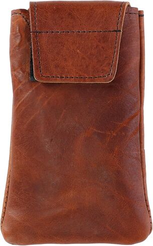 حافظة نظارة من جلد البيسون المزخرف من بوسطن in Kuwait