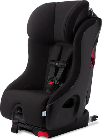 Clek Foonf Convertible Car Seat with Rigid LATCH, Crumple Zone safety system, Adjustable Headrest, Reclining Design, Anti-Rebound Bar & Flame Retardant-Free (Railroad Ziip) in Saudi Arabia