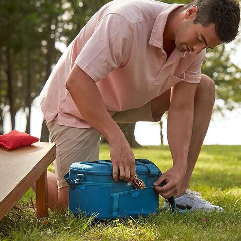 Coleman Sportflex Insulated Soft Coolers, Leakproof Portable 9/16/30/42 Can Capacity Coolers with Wheeled & Lunchbox Options, Great for Beach, Camping, Tailgating, Picnic, Boat, & More in Saudi Arabia