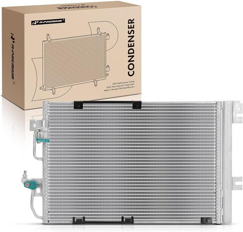 A-Premium A/C Condenser Replace# 1850097 - Compatible with 2008-2009 Saturn Astra 1.8L L4 in Saudi Arabia