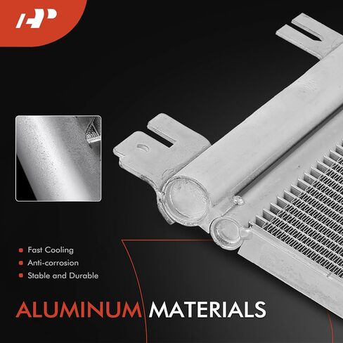 A-Premium A/C Condenser Replace# 1850097 - Compatible with 2008-2009 Saturn Astra 1.8L L4 in Saudi Arabia
