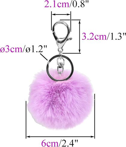 Lanyard with Pompom and Fishnet Tube Filled with Sparkly Rhinestones,Bling Wrist Strap for Phone,Camera,ID Badge and USB Key,Short-Pink in Saudi Arabia