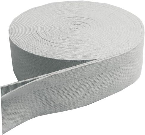 Paictheix Elastic Band for Sewing Waistband, Heavy Stretch High Elasticity Knit Elastic Bands for Sewing Pants Waist Clothes (Black, 4cm X 5 yards) in Saudi Arabia