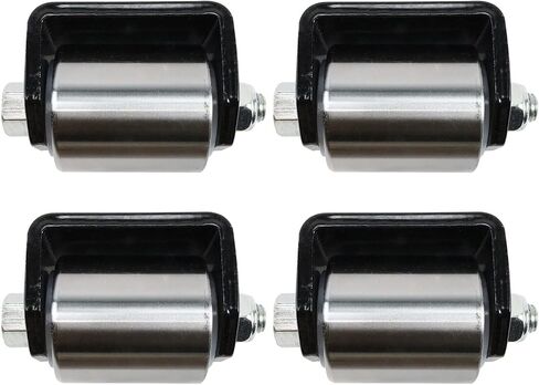 LOSTAR 4 Weld on Heavy Duty Steel Micro Mini 2 "أسطوانة فولاذية شديدة التحمل مع تركيب الشحوم للمقطورات in Saudi Arabia