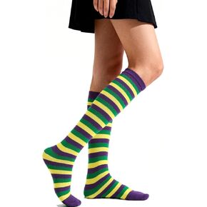 Knee High Socks for Women Cotton Long Socks in Saudi Arabia