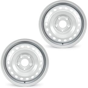 جنوط عجلات مقاس 15 بوصة تناسب نيسان NV200 2013 2014 2015 2016 2017 2018 2019 2020 2021 2022 2023 OEM تصميم بديل حافة فولاذية فضية مجموعة من 2 in Kuwait