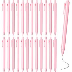 25 جهاز كمبيوتر شخصي من أقلام الحبر الجمالية السائبة لطيف الكرة نقطة القلم الوردي الحبر الأسود 0.5 مم قابل للسحب غرامة نقطة الكتابة أقلام الخادم لخادم عيد الميلاد استحمام الطفل العودة إلى المدرسة حزب لصالح الهدايا الفتيات النساء in Kuwait