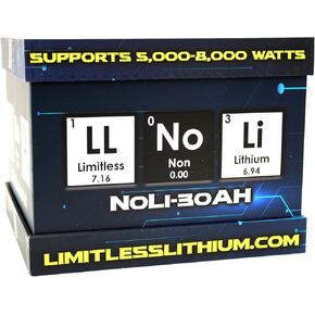 بطارية NoLi Sodium 30AH لأنظمة صوت السيارة حتى 8,000 واط 10 فولت -16 فولت in Kuwait