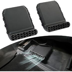 منحرف تنفيس تحت المقعد مناسب لـ Ford Bronco 4-Door 2021-2025 عاكس تنفيس التيار المتردد الخلفي ملحقات Bronco مناسب لتصنيع المعدات الأصلية أو الحصير الأرضية العادية قطعتين in Kuwait