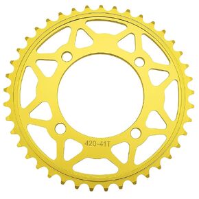 ضرس سلسلة خلفي من الفولاذ 420 41T 76 مم لـ 50cc-160cc Apollo RZF SSR CRF50 CRF70 XR50 TaoTao Thumpstar Coolster Roketa Piranha SDG Kayo Pit Dirt Bike دراجة نارية (ذهبي) in Kuwait