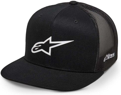 Alpinestars 1214-81723-1020-OS: 3D Ageless Trucker Hat Black/White in Saudi Arabia