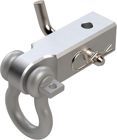 مجموعة أدوات استعادة حلقة الربط والحلقة على شكل حرف D من Metalcloak، فولاذ بتصنيف تحميل 9500 رطل مقاس ¾ بوصة على شكل حرف D، تركيب سريع وسهل، جميع الأجهزة المطلوبة، ومصنوعة في الولايات المتحدة الأمريكية in Kuwait