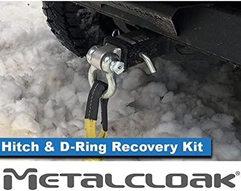 مجموعة أدوات استعادة حلقة الربط والحلقة على شكل حرف D من Metalcloak، فولاذ بتصنيف تحميل 9500 رطل مقاس ¾ بوصة على شكل حرف D، تركيب سريع وسهل، جميع الأجهزة المطلوبة، ومصنوعة في الولايات المتحدة الأمريكية in Kuwait