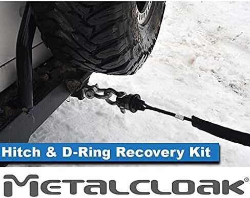 مجموعة أدوات استعادة حلقة الربط والحلقة على شكل حرف D من Metalcloak، فولاذ بتصنيف تحميل 9500 رطل مقاس ¾ بوصة على شكل حرف D، تركيب سريع وسهل، جميع الأجهزة المطلوبة، ومصنوعة في الولايات المتحدة الأمريكية in Kuwait