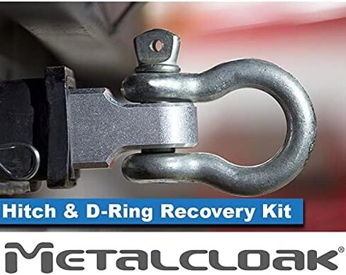 مجموعة أدوات استعادة حلقة الربط والحلقة على شكل حرف D من Metalcloak، فولاذ بتصنيف تحميل 9500 رطل مقاس ¾ بوصة على شكل حرف D، تركيب سريع وسهل، جميع الأجهزة المطلوبة، ومصنوعة في الولايات المتحدة الأمريكية in Kuwait