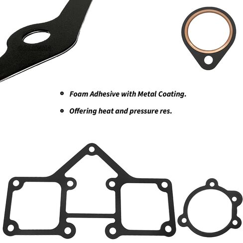 58 PCS Top End Gasket Kit for Harley Electra Glide Sport Glide Super Glide Wide Glide Fat Bob 1966-1984 in Saudi Arabia