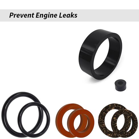 58 PCS Top End Gasket Kit for Harley Electra Glide Sport Glide Super Glide Wide Glide Fat Bob 1966-1984 in Saudi Arabia